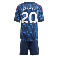 Arsenal Noni Madueke #20 Vonkajší Detský futbalový dres 2025-26 Krátky Rukáv (+ trenírky)